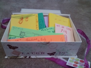 box of cards